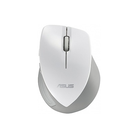 ASUS WT465 - Mouse - optical - wireless - 2.4 GHz - USB wireless receiver - white - 0