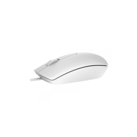 Dell MS116 - Mouse - optical - wired - USB - white - for Latitude 34XX, 53XX, 55XX; OptiPlex 30XX; Precision 3640; Vostro 3681, 3888; XPS 89XX - 0