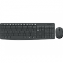 Logitech MK235 - Keyboard and mouse set - wireless - 2.4 GHz - Pan Nordic