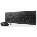 Lenovo Essential Wired Combo - Keyboard and mouse set - USB - for ThinkCentre M71X - Estonian layout