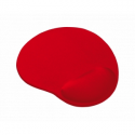 Trust - Mouse pad with wrist pillow - red