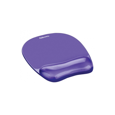 Fellowes Gel Crystal - Mouse pad with wrist pillow - violet - 0