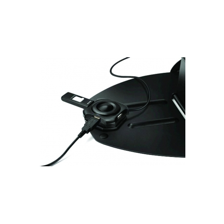 Fellowes Professional Series Laptop Workstation with USB Hub - Notebook stand - with 4-port USB hub - 6