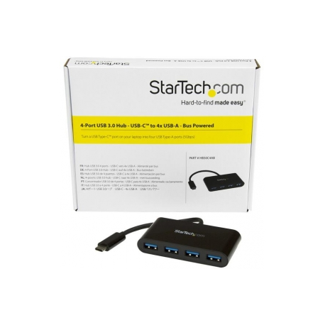 HB30C4AB, StarTech.com StarTech.com Hub USB 3.0 compact à 4 ports