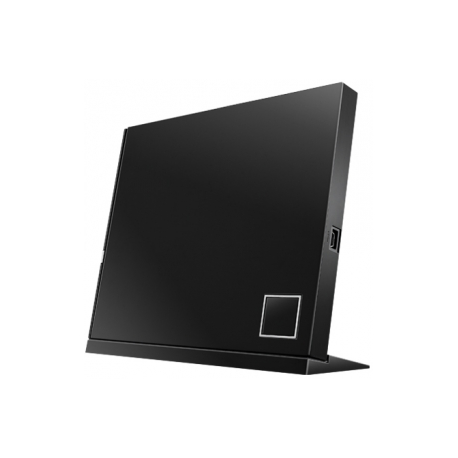 ASUS SBC-06D2X-U - Disk drive - DVD±RW (±R DL)  /  DVD-RAM  /  BD-ROM - 6x - USB 2.0 - external - black - 1