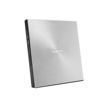 ASUS ZenDrive U7M SDRW-08U7M-U - Disk drive - DVD±RW (±R DL)  /  DVD-RAM - 8x / 8x / 5x - USB 2.0 - external - silver - 2