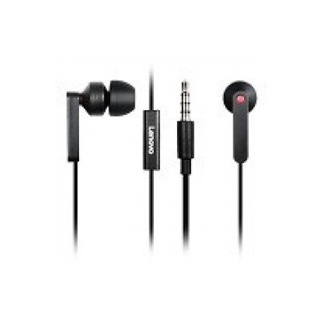Lenovo - Earphones with mic - in-ear - wired - 3.5 mm jack - for ThinkCentre M80t Gen 3; ThinkCentre neo 50; ThinkPad T14s Gen 3; V50t Gen 2-13 - 1