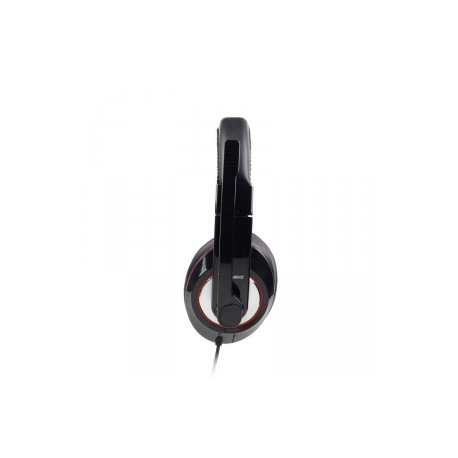Gembird MHS-U-001 - Headset - full size - wired - glossy black - 3