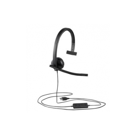 Logitech USB Headset H570e - Headset - on-ear - wired - 0