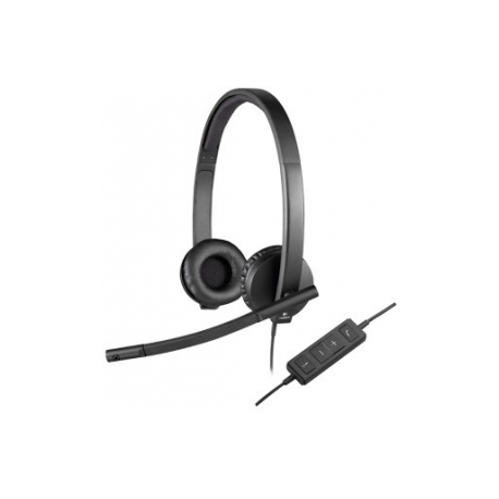 Logitech USB Headset H570e - Headset - on-ear - wired - 9