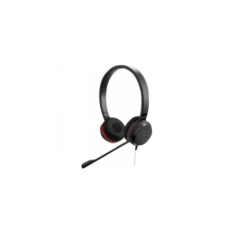 Jabra Evolve 30 II MS stereo - Headset - on-ear - wired - USB, 3.5 mm jack - Certified for Skype for Business - 1