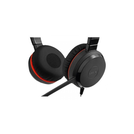 Jabra Evolve 30 II MS stereo - Headset - on-ear - wired - USB, 3.5 mm jack - Certified for Skype for Business - 4