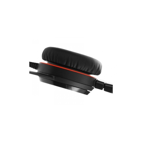Jabra Evolve 30 II MS stereo - Headset - on-ear - wired - USB, 3.5 mm jack - Certified for Skype for Business - 5