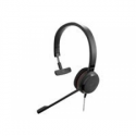 Jabra Evolve 30 II MS Mono - Headset - on-ear - wired - USB, 3.5 mm jack - Certified for Skype for Business