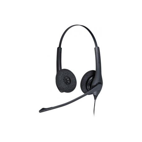 Jabra BIZ 1500 Duo - Headset - on-ear - wired - Quick Disconnect - 0