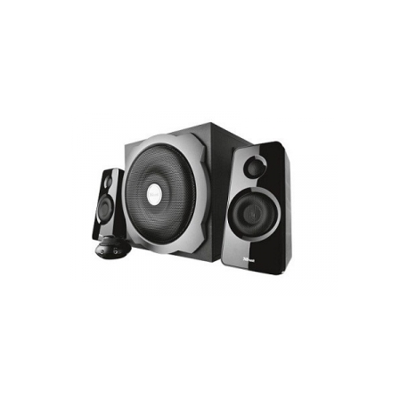 Trust Tytan 2.1 Subwoofer Speaker Set - Speaker system - for PC - 2.1-channel - 60 Watt (Total) - black - 0