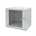 DIGITUS Professional Line DN-19 09-U-EC - Cabinet - wall mountable - grey, RAL 7035 - 9U - 19"