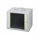 DIGITUS SoHoline DN-19 12-U - Cabinet - wall mountable - grey, RAL 7035 - 12U - 19"