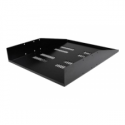StarTech.com 2U Vented Rack Mount Cantilever Shelf - Mid  /  Center Mount Server Rack Cabinet Shelf - 150lbs  /  68kg - 2 Post Shelf (CABSHF2POSTV) - Rack shelf - black - 2U - 19" - for P / N: 2POSTRACK42, RK12OD