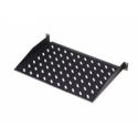 DIGITUS Professional DN-19 TRAY-1-400-SW - Rack mounting tray - RAL 9005 - 1U - 19"