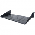Intellinet 19" Cantilever Shelf, 2U, 2-Point Front Mount, 250mm Depth, Black - Rack shelf - black, RAL 9005 - 2U - 19"