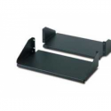 APC - Rack shelf - black (pack of 2) - for NetShelter 2 Post Open Frame Rack, 4 Post Open Frame Rack