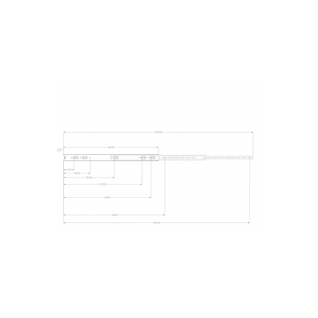 Netrack - Rack mounting rails - silver - 4U - 19" - 1