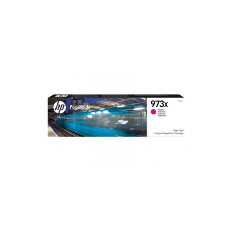 HP 973X - High Yield - magenta - original - PageWide - ink cartridge - for PageWide Managed MFP P57750, P55250; PageWide Pro 452, 477 - 0