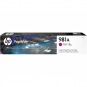 HP 981A - 69 ml - magenta - original - PageWide - ink cartridge - for PageWide Enterprise Color MFP 586; PageWide Managed Color E55650