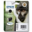 Epson T0891 - 5.8 ml - black - original - blister - ink cartridge - for Stylus S21, SX110, SX115, SX210, SX215, SX218, SX400, SX410, SX415; Stylus Office BX300