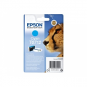 Epson T0712 - 5.5 ml - cyan - original - ink cartridge - for Stylus DX9400, SX115, SX210, SX215, SX218, SX415, SX515, SX610; Stylus Office BX310, BX610