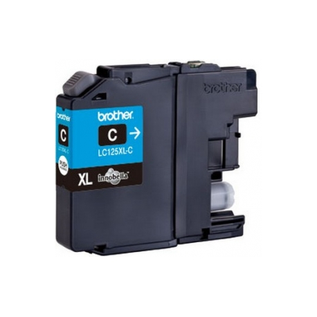 Brother LC125XLC - Super High Yield - cyan - original - ink cartridge - for Brother DCP-J4110, MFC-J4410, J4510, J4610, J4710, J6520, J6720, J6920 - 1
