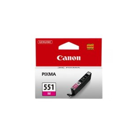 Canon CLI-551M - 7 ml - magenta - original - ink tank - for PIXMA iP8750, iX6850, MG5550, MG5650, MG5655, MG6450, MG6650, MG7150, MG7550, MX725, MX925 - 0