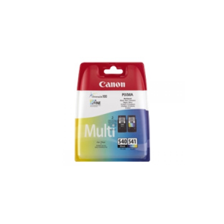 Canon PG-540  /  CL-541 Multipack - 2-pack - black, colour (cyan, magenta, yellow) - original - ink tank - for PIXMA MG3150, MG3510, MG3550, MG3650, MG4250, MX395, MX475, MX525, MX535, TS5150, TS5151 - 0