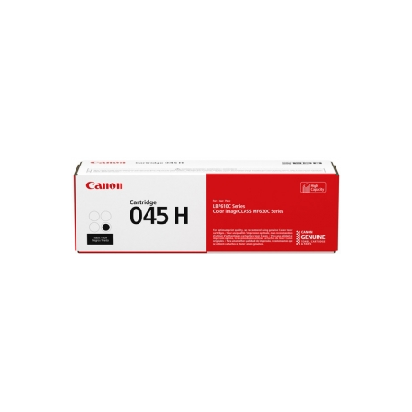 Canon 045 H - High capacity - black - original - toner cartridge - for ImageCLASS LBP612Cdw, MF632Cdw, MF634Cdw - 1