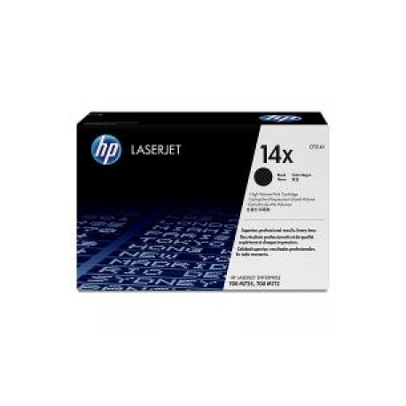 HP 14X - High Yield - black - original - LaserJet - toner cartridge (CF214X) - for LaserJet Enterprise 700, MFP M725dn, MFP M725f, MFP M725z, MFP M725z+ - 0