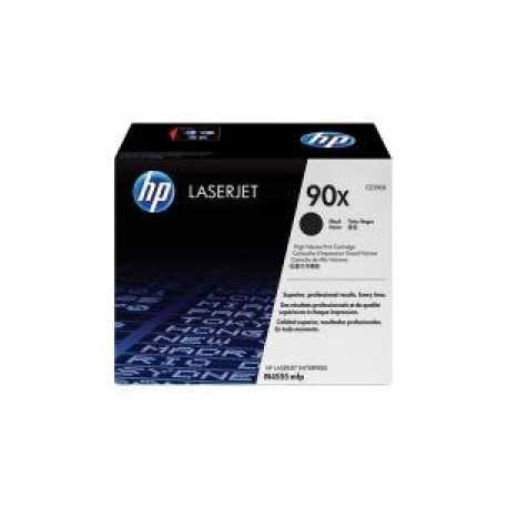 HP 90X - High Yield - black - original - LaserJet - toner cartridge (CE390X) - for LaserJet Enterprise 600 M602, 600 M603, M4555 - 0