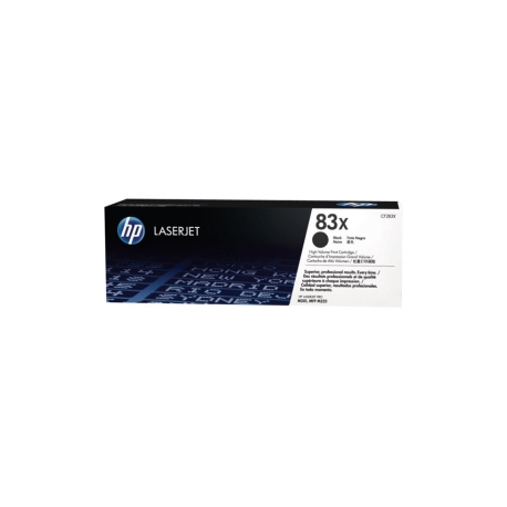 HP 83X - High Yield - black - original - LaserJet - toner cartridge (CF283X) - for LaserJet Pro M201d, M201dw, M201n, MFP M225dn, MFP M225dw - 0