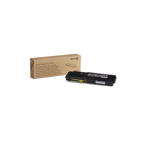 Xerox WorkCentre 6655 - High capacity - yellow - original - toner cartridge - for WorkCentre 6655 - 0