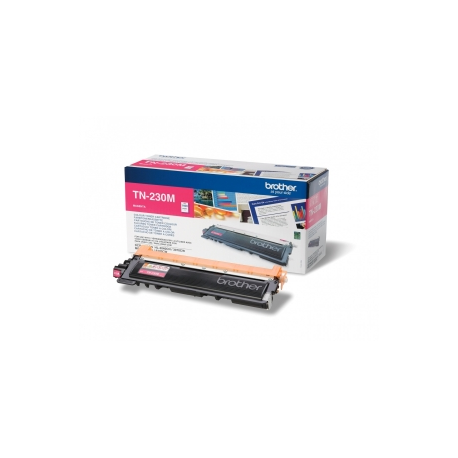 Brother TN230M - Magenta - original - toner cartridge - for Brother DCP-9010CN, HL-3040CN, HL-3040CW, HL-3070CW, MFC-9120CN, MFC-9320CN, MFC-9320CW - 0