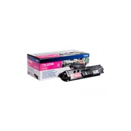 Brother TN329M - Magenta - original - toner cartridge - for Brother DCP-L8450CDW, HL-L8350CDW, HL-L8350CDWT, MFC-L8850CDW - 0
