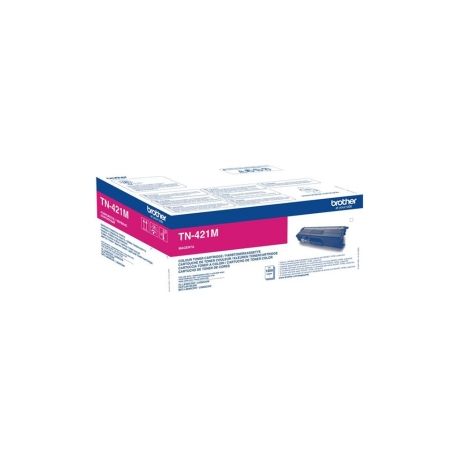 Brother TN421M - Magenta - original - toner cartridge - for Brother DCP-L8410, HL-L8260, HL-L8360, MFC-L8690, MFC-L8900 - 0