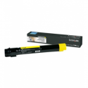 Lexmark - Extra High Yield - yellow - original - toner cartridge LCCP - for Lexmark C950DE, C950dte