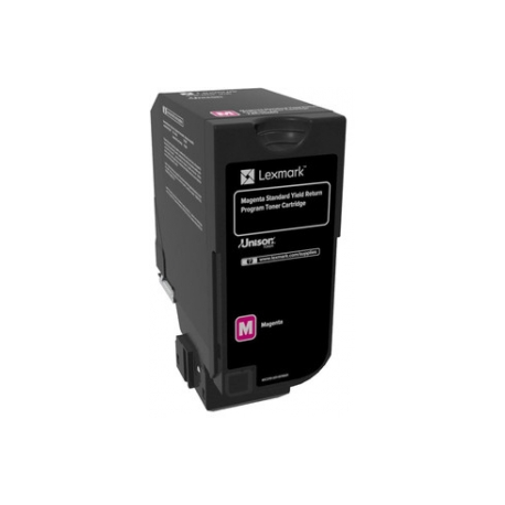 Lexmark - Magenta - original - toner cartridge LCCP, LRP - for Lexmark CS720de, CS720dte, CS725de, CS725dte, CX725de, CX725dhe, CX725dthe - 2