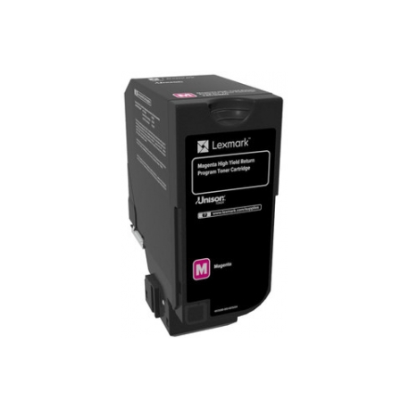 Lexmark - High Yield - magenta - original - toner cartridge LCCP, LRP - for Lexmark CS725de, CS725dte - 1