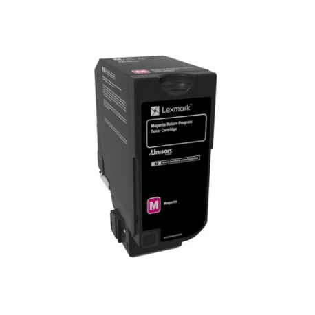 Lexmark - Magenta - original - toner cartridge LCCP, LRP - for Lexmark CS720de, CS720dte, CS725de, CS725dte, CX725de, CX725dhe, CX725dthe - 1
