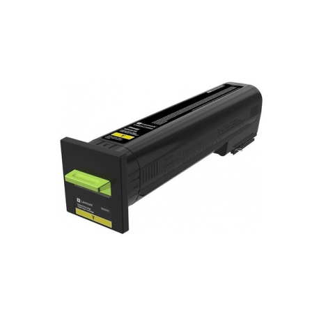 Lexmark - Extra High Yield - yellow - original - toner cartridge LCCP, LRP, Lexmark Corporate - for Lexmark CX825de, CX825dte, CX825dtfe, CX860de, CX860dte, CX860dtfe - 1