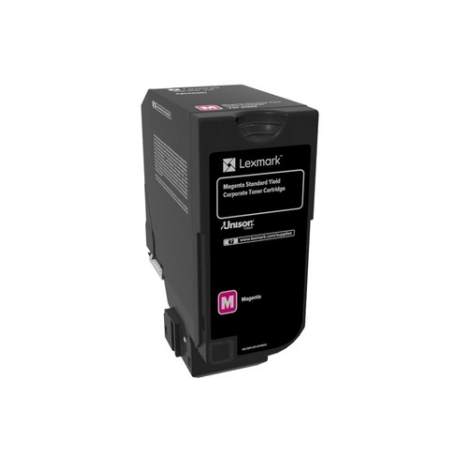 Lexmark - Magenta - original - toner cartridge LCCP, LRP, Lexmark Corporate - for Lexmark CS720de, CS720dte, CS725de, CS725dte, CX725de, CX725dhe, CX725dthe - 0