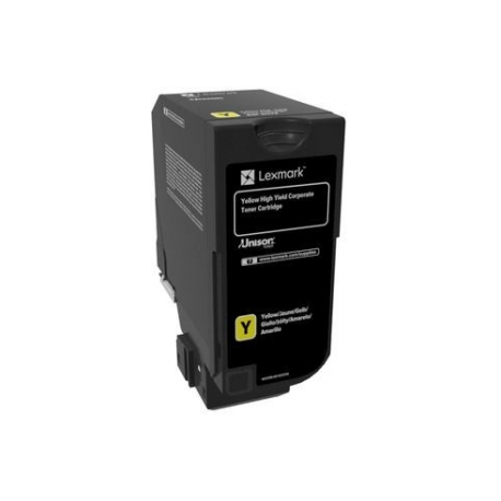 Lexmark - High Yield - yellow - original - toner cartridge LCCP, LRP, Lexmark Corporate - for Lexmark CX725de, CX725dhe, CX725dthe - 0