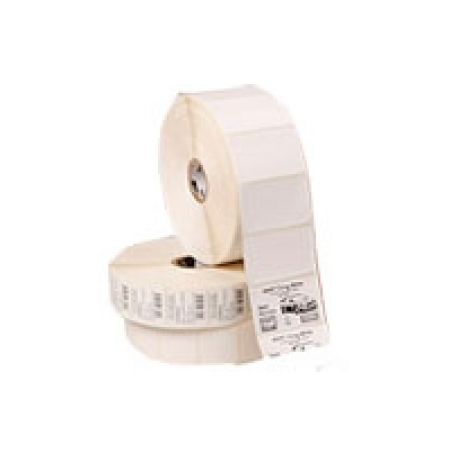 Zebra PolyPro 4000D - Polypropylene (PP) - matte - permanent acrylic adhesive - coated - perforated - 7.01 mil - white - 76.2 x 25.4 mm 8000 label(s) (16 roll(s) x 500) labels - for Encore 3; QL 320, 420 - 0